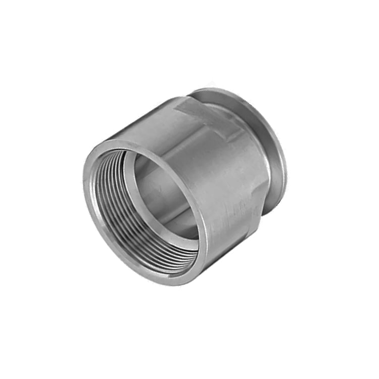 Tri-Clamp x Female NPT Adapter - 3.000" Tri-Clamp x 3" FNPT - (22MP) - 304 Stainless