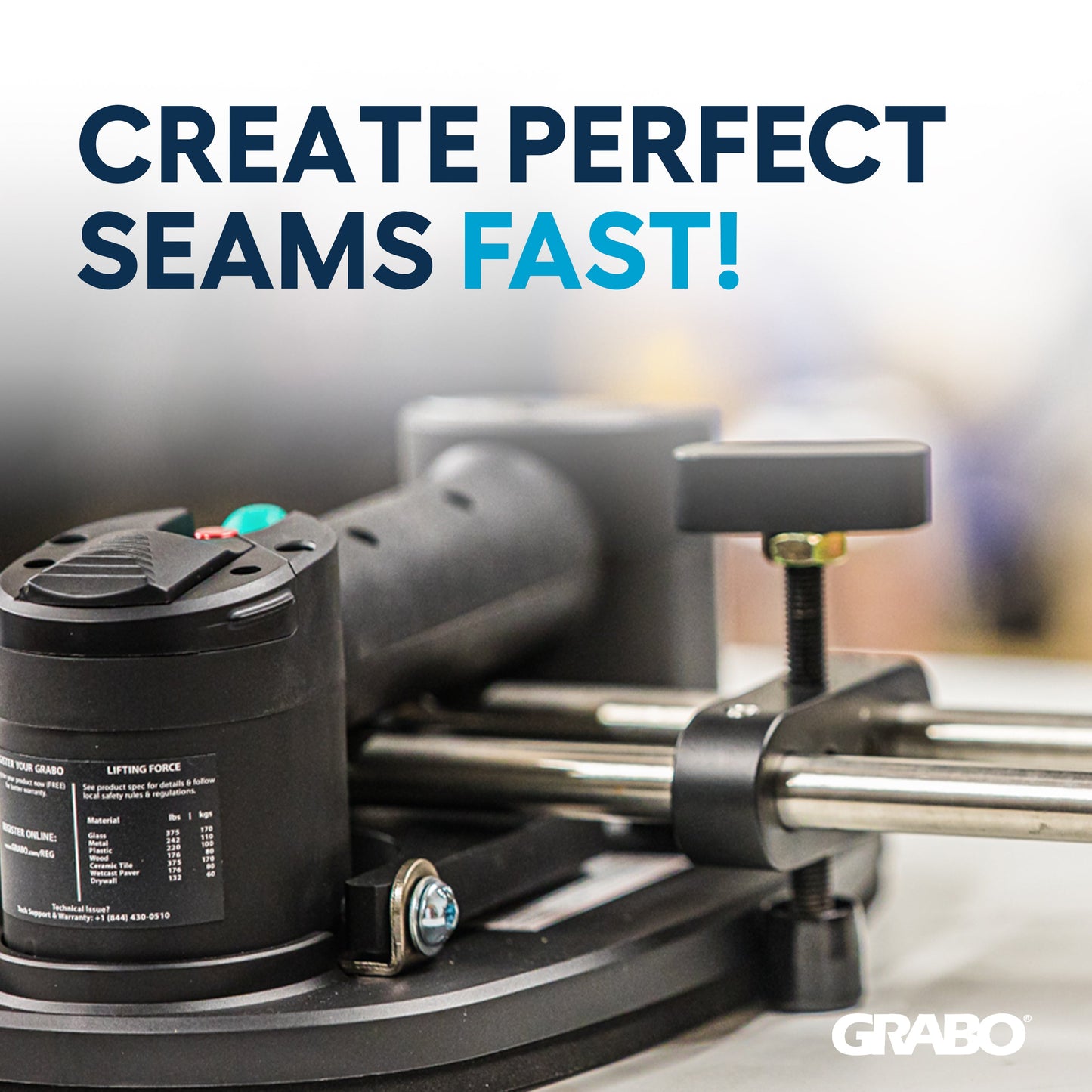 GRABO 90 Degree Seam Setter for Stone Countertops