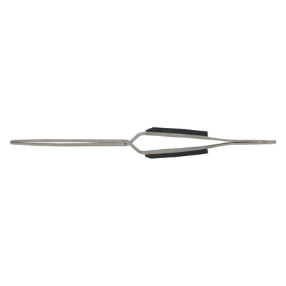 Titanium Tweezer, Cross Locking, Heavy Duty with Fine Point