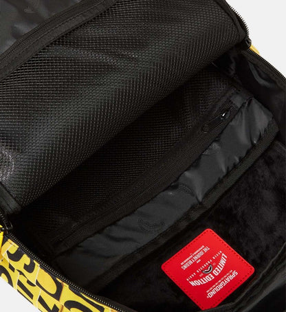 Sprayground No Trespassing Money Stashed  DLXSR Backpack B5371