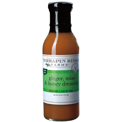 Ginger, Miso and Honey Salad Dressing