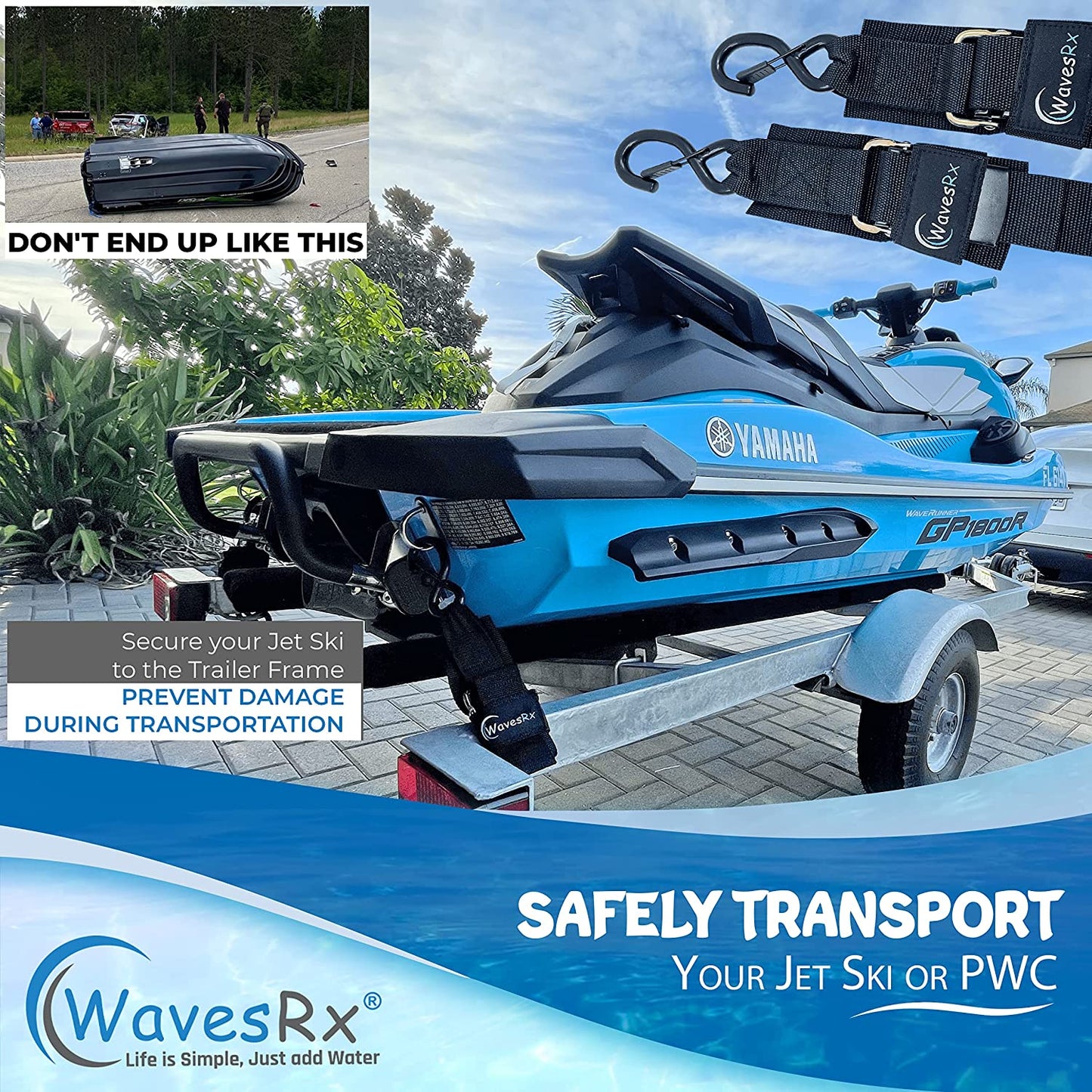24IN PWC TRANSOM STRAPS