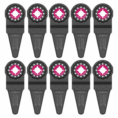 BOSCH OSL214K-10 2-1/4 In. Starlock® Oscillating Multi Tool Caulk Knife Blade 10 pk.