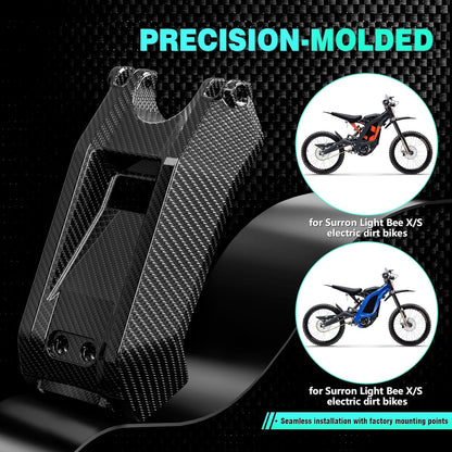 Carbon Fiber Surron Battery Lid