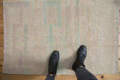 2.5x4 Vintage Distressed Tulu Rug