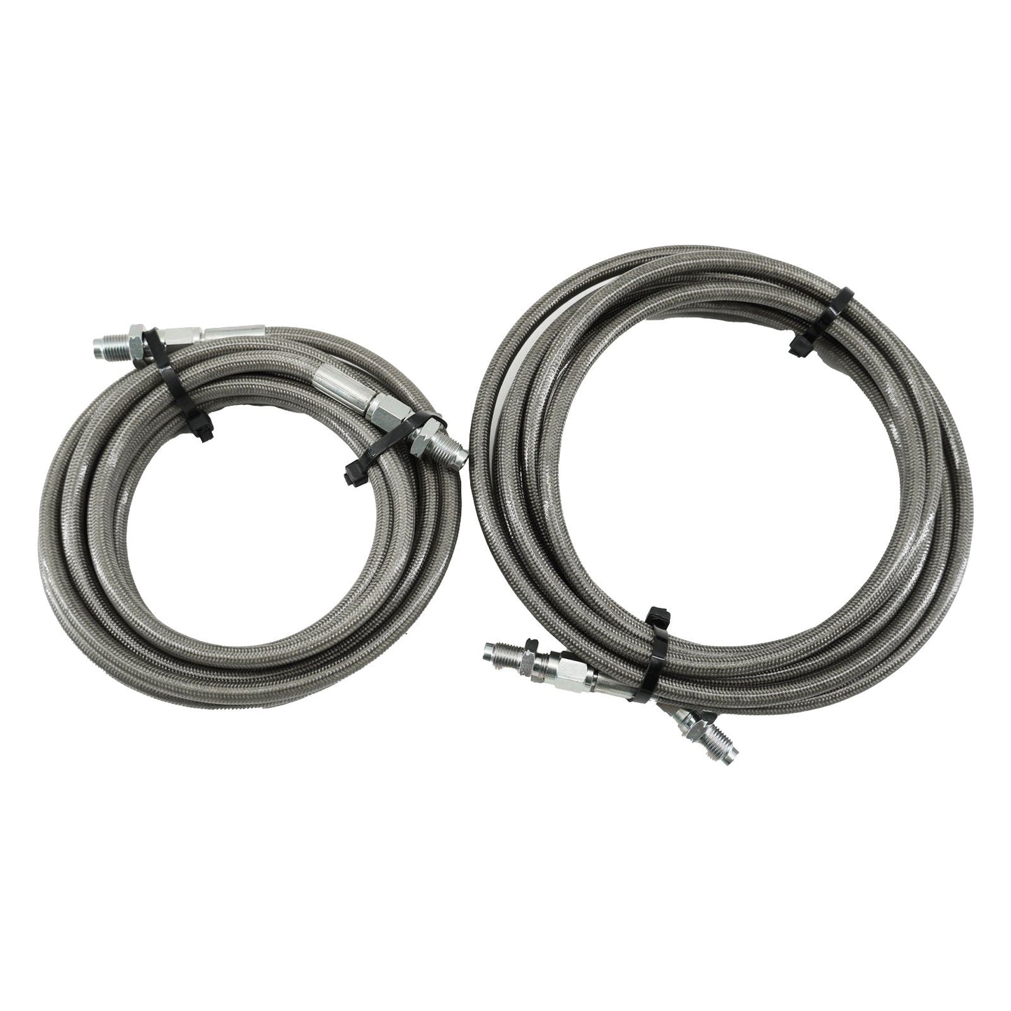 Stainless Main Front & Rear Brake Line Replacement Kit for 92-95 Honda Civic EG