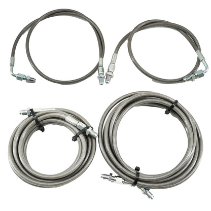 Stainless Main Front & Rear Brake Line Replacement Kit for 92-95 Honda Civic EG