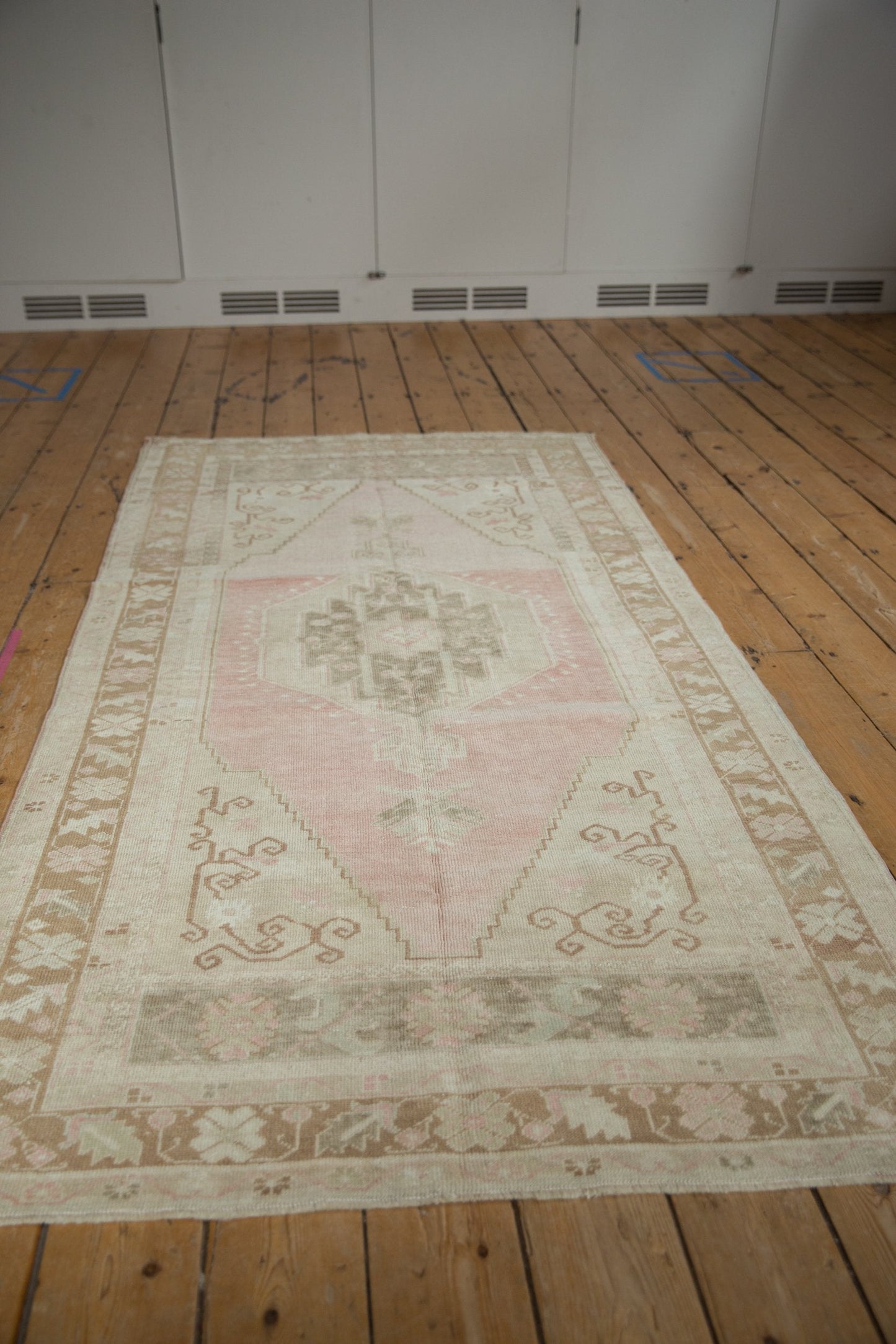 4x7.5 Vintage Distressed Oushak Rug