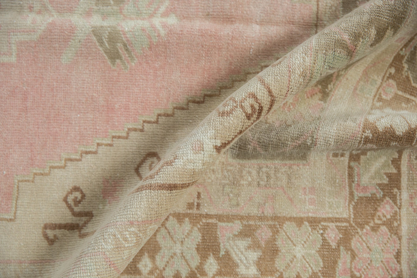 4x7.5 Vintage Distressed Oushak Rug