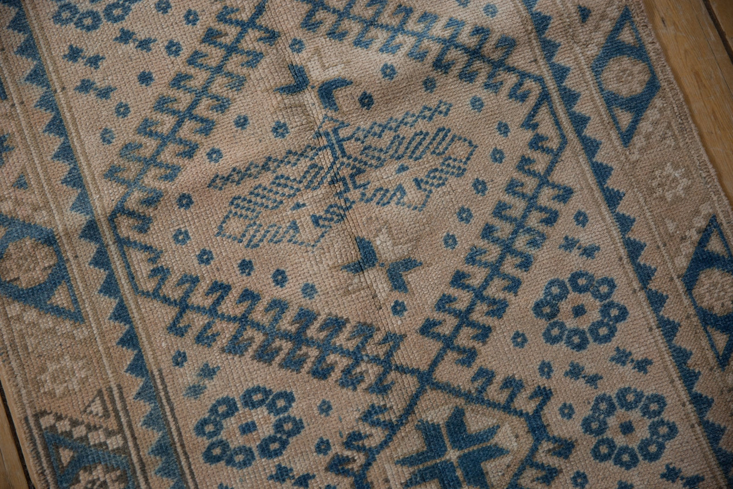 2.5x10.5 Vintage Distressed Melas Rug Runner