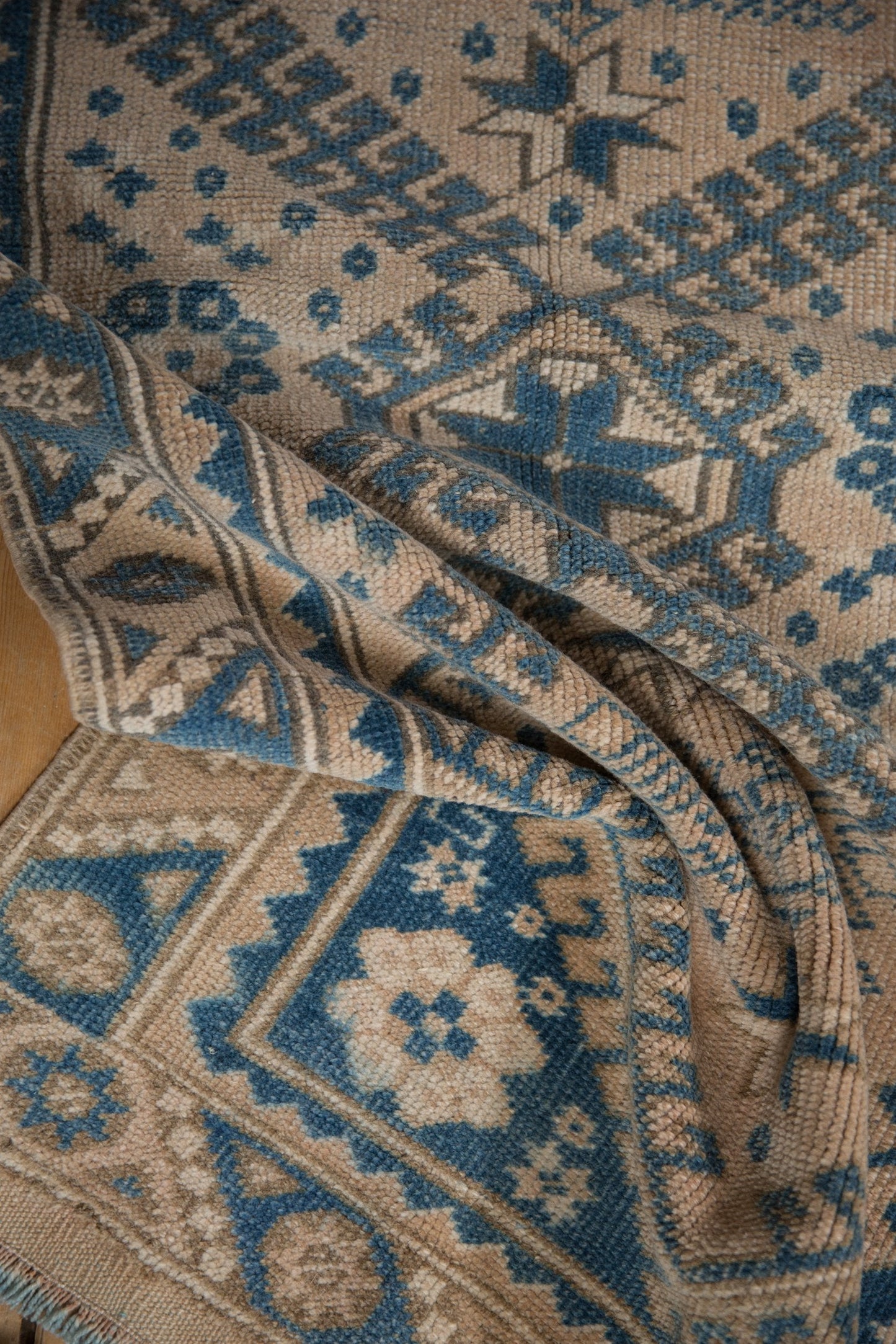 2.5x10.5 Vintage Distressed Melas Rug Runner