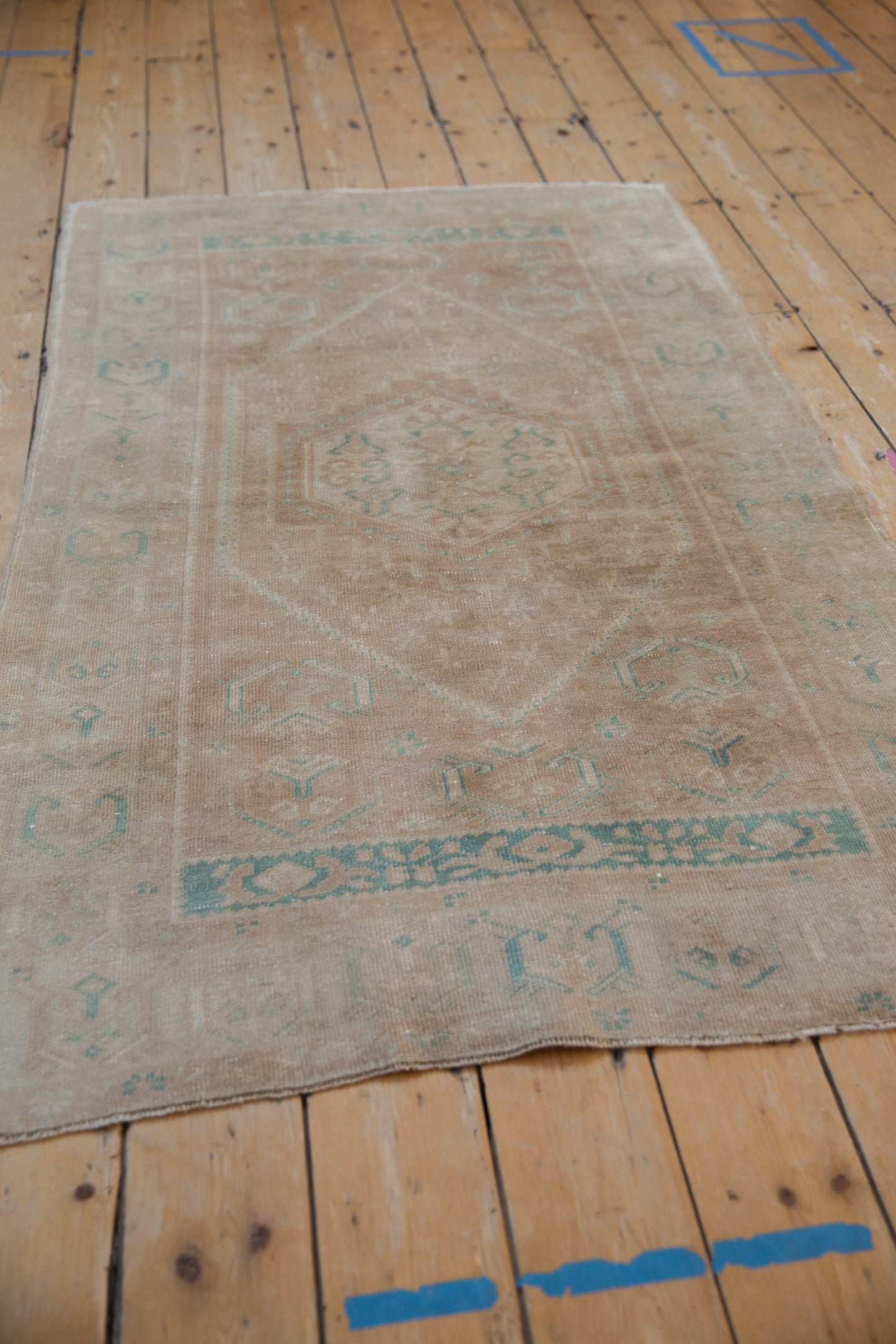 3.5x6 Vintage Distressed Oushak Rug