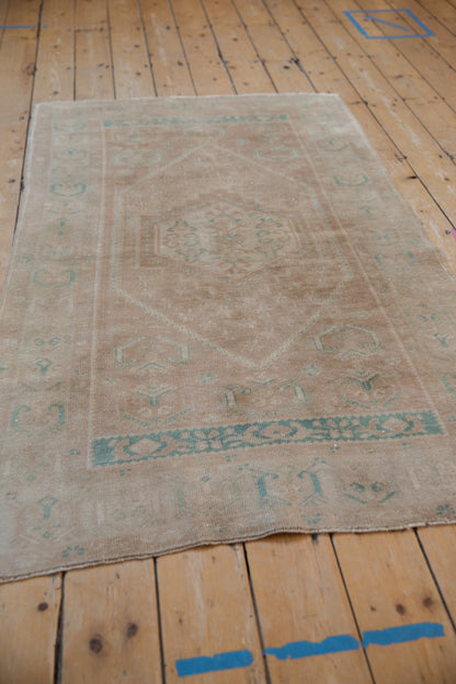3.5x6 Vintage Distressed Oushak Rug