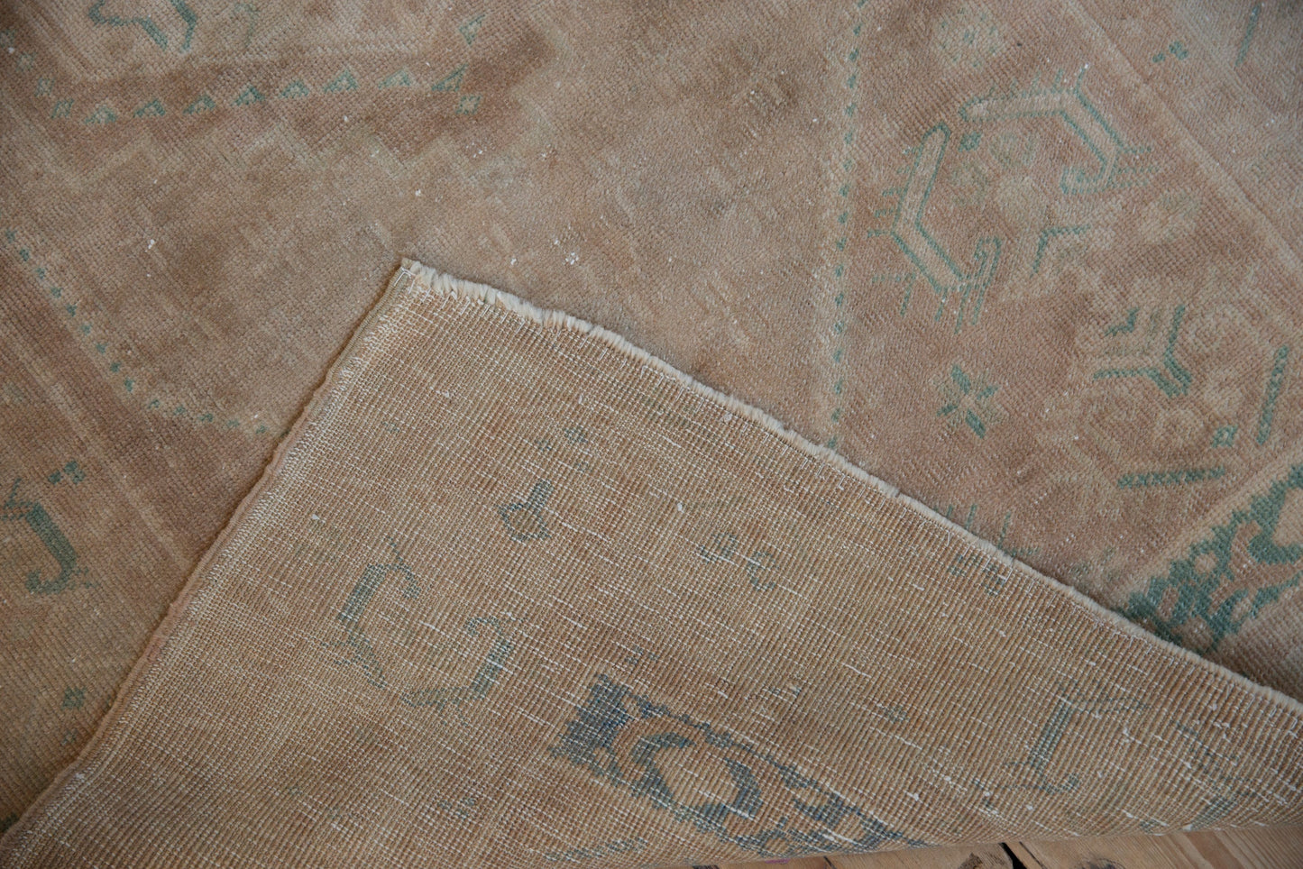3.5x6 Vintage Distressed Oushak Rug