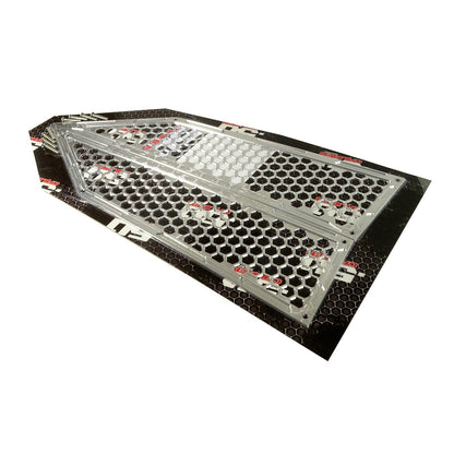 RZR XP Turbo Billet Air Intake Grille Bezel Kit