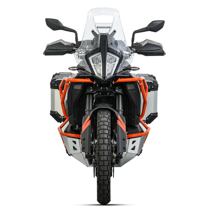 LOBOO CHG222 Crash Bar & Engine Guard for KTM 790 / 890 Adventure & Husqvarna Norden 901 – Upper & Lower Protection, Black or Orange Finish