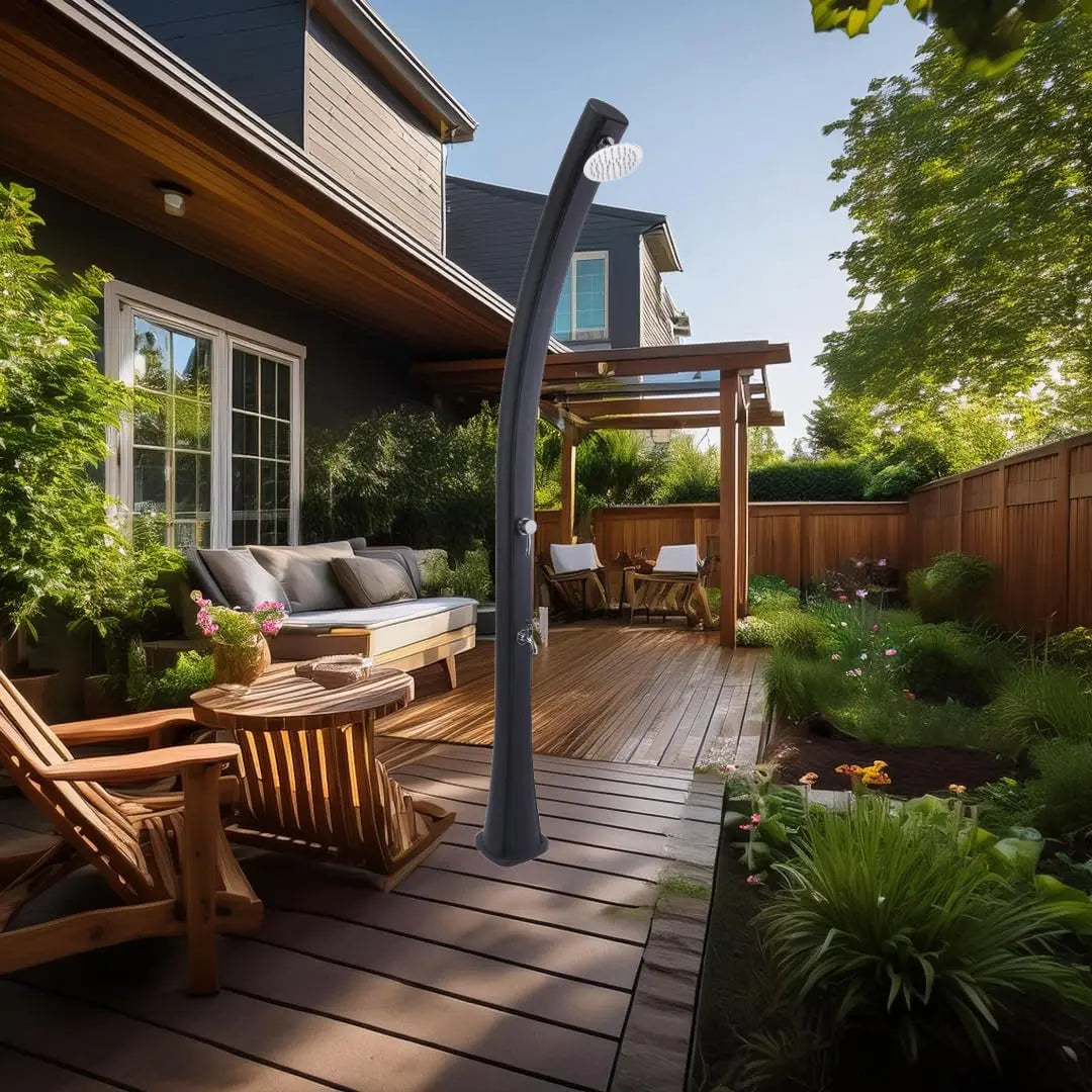 Sunneday Outdoor Solar Showers | Multiple Styles | Solar-Heated | Pool, Beach & Backyard