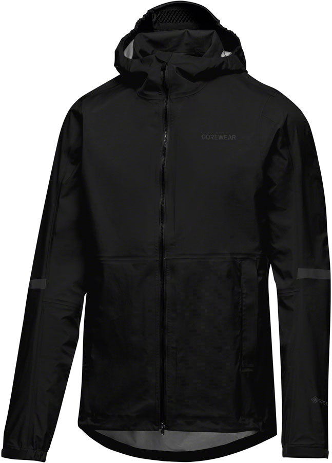Gorewear Lupra Gore-Tex 2.0 Hooded Jacket - Black Men's Large