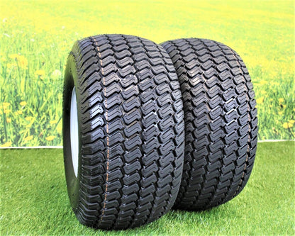 20x10.00-8  4 Ply Turf Tires with 8x7 Wheels  Lawn & Garden Mower and Golf Cart (Set of 4)