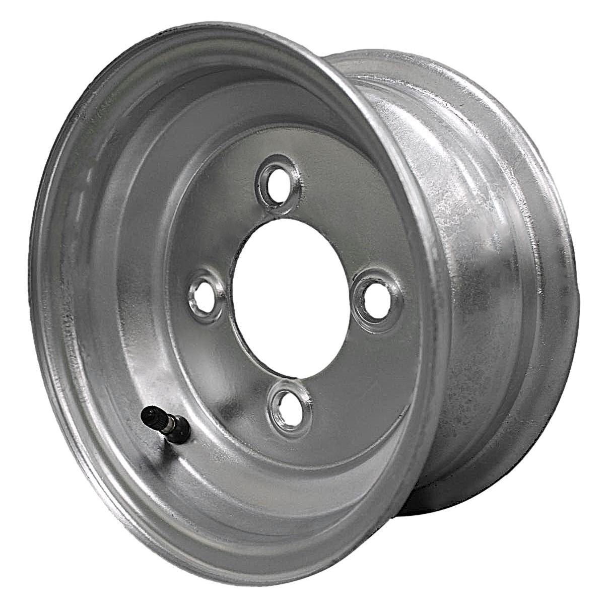 8x3.75 4@4-2.83-0.06OS Galvanized (Set of 2)