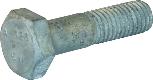 1 1/4-7 x 2 1/2 A325 Type 1 Heavy Hex Bolt Hot Dipped Galvanized Domestic USA - Bulk Keg (90)