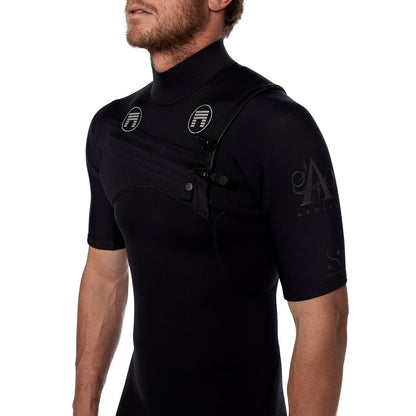 WHS APOLLO 2MM SHORT SLEEVE FULL CHEST ZIP