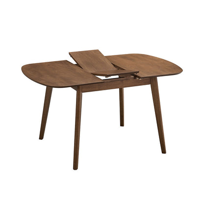 ACTU Extendable Dining Table Set for Small Spaces (Seats 4–6, Solid Wood)