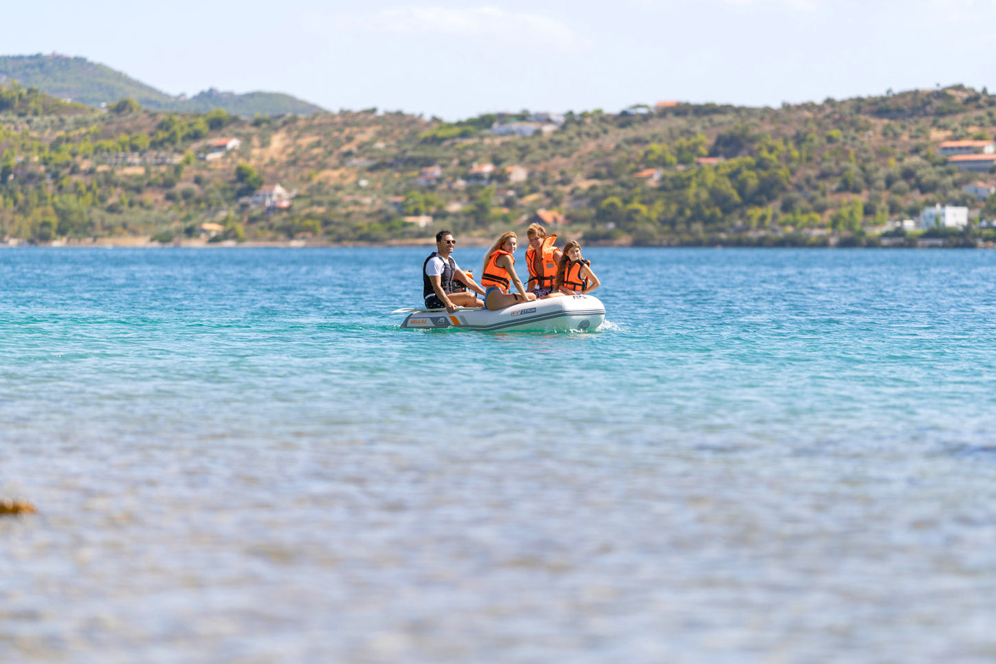 Aqua Marina A-DELUXE 2.77M With Aluminum Deck Inflatable Speed Boat