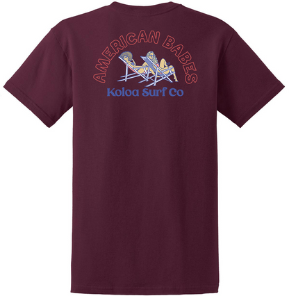 Koloa American Babe Heavyweight T-Shirt