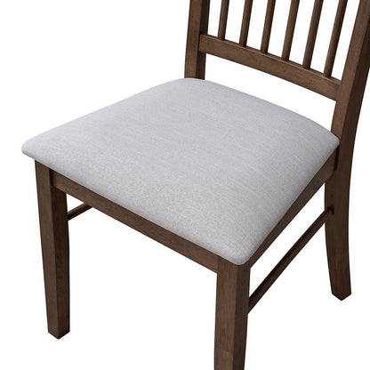 ACTU Extendable Dining Table Set for Small Spaces (Seats 4–6, Solid Wood)