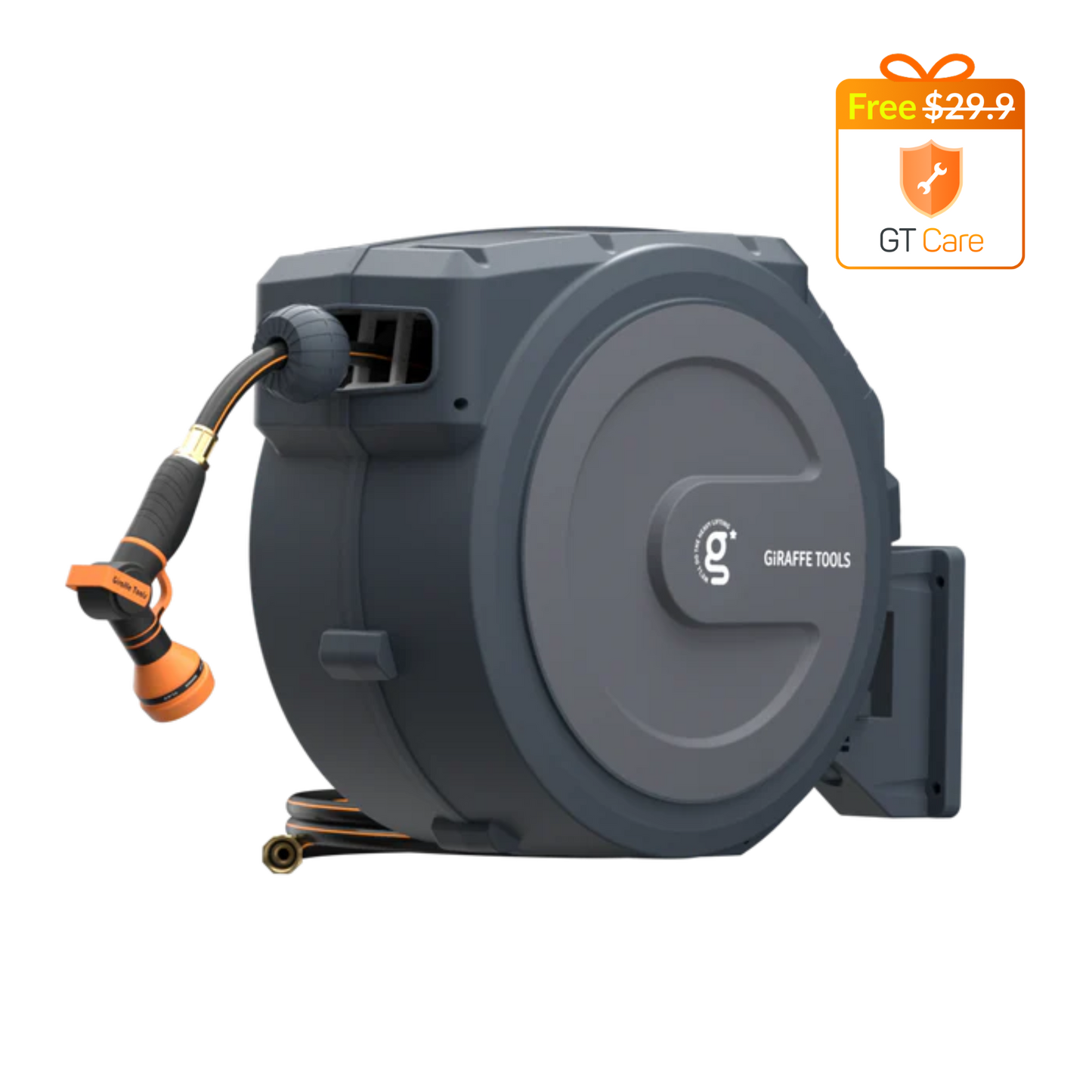 Retractable Garden Hose Reel 65ft-155ft
