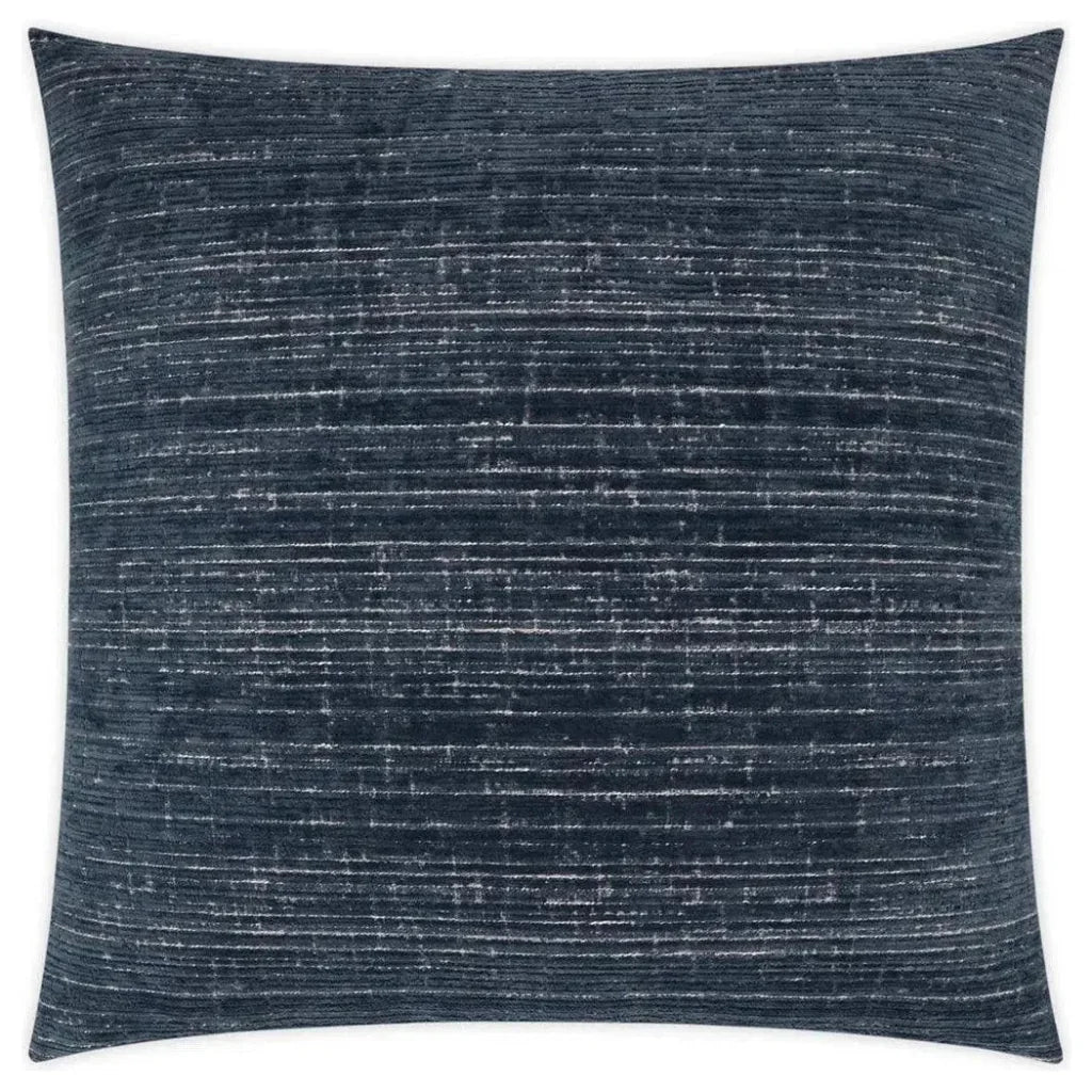Agra Denim Solid Navy Large Throw Pillow Insert