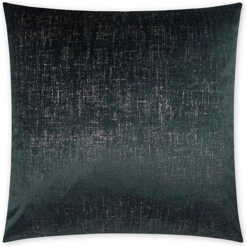 Alnwick Glam Solid Black Large Throw Pillow Insert