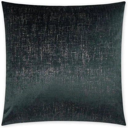 Alnwick Glam Solid Black Large Throw Pillow Insert