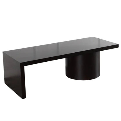 Alpert Wooden Black Coffee Table