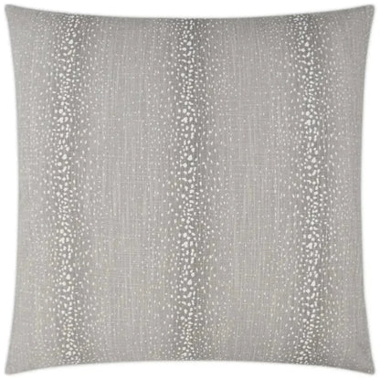 Antelope Flint Grey Throw Pillow With Insert