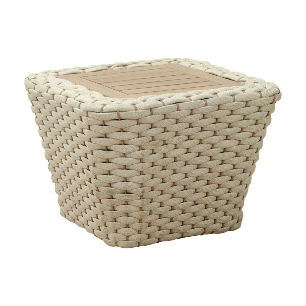 Antul Wooden Square Coffee Table