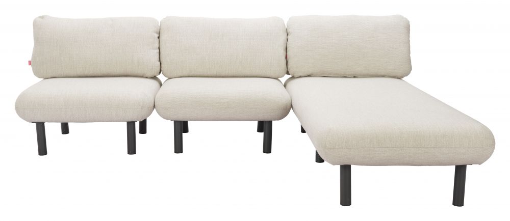 Aperto Olefin Fabric Outdoor Chaise