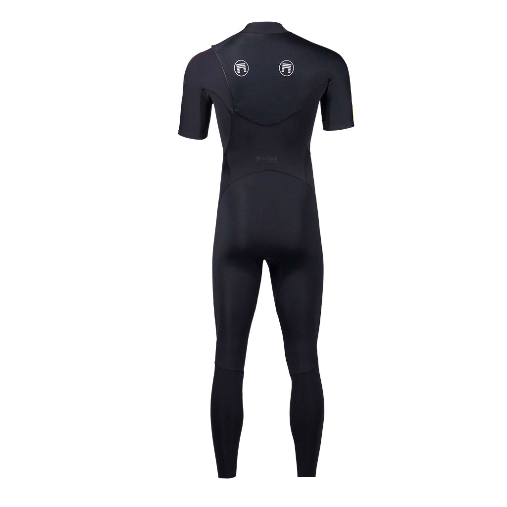 WHS APOLLO 2MM SHORT SLEEVE FULL CHEST ZIP