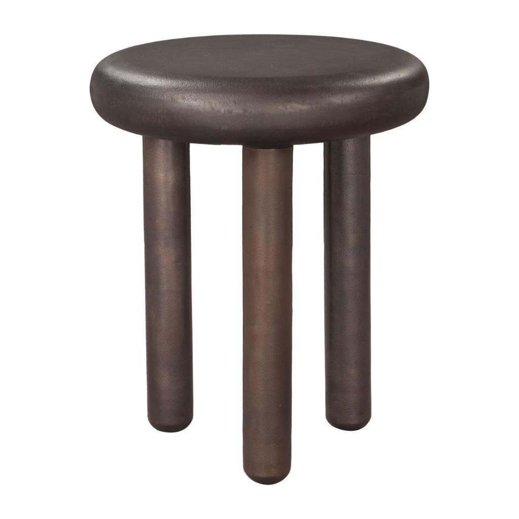 Arian Aluminum Round Side Table