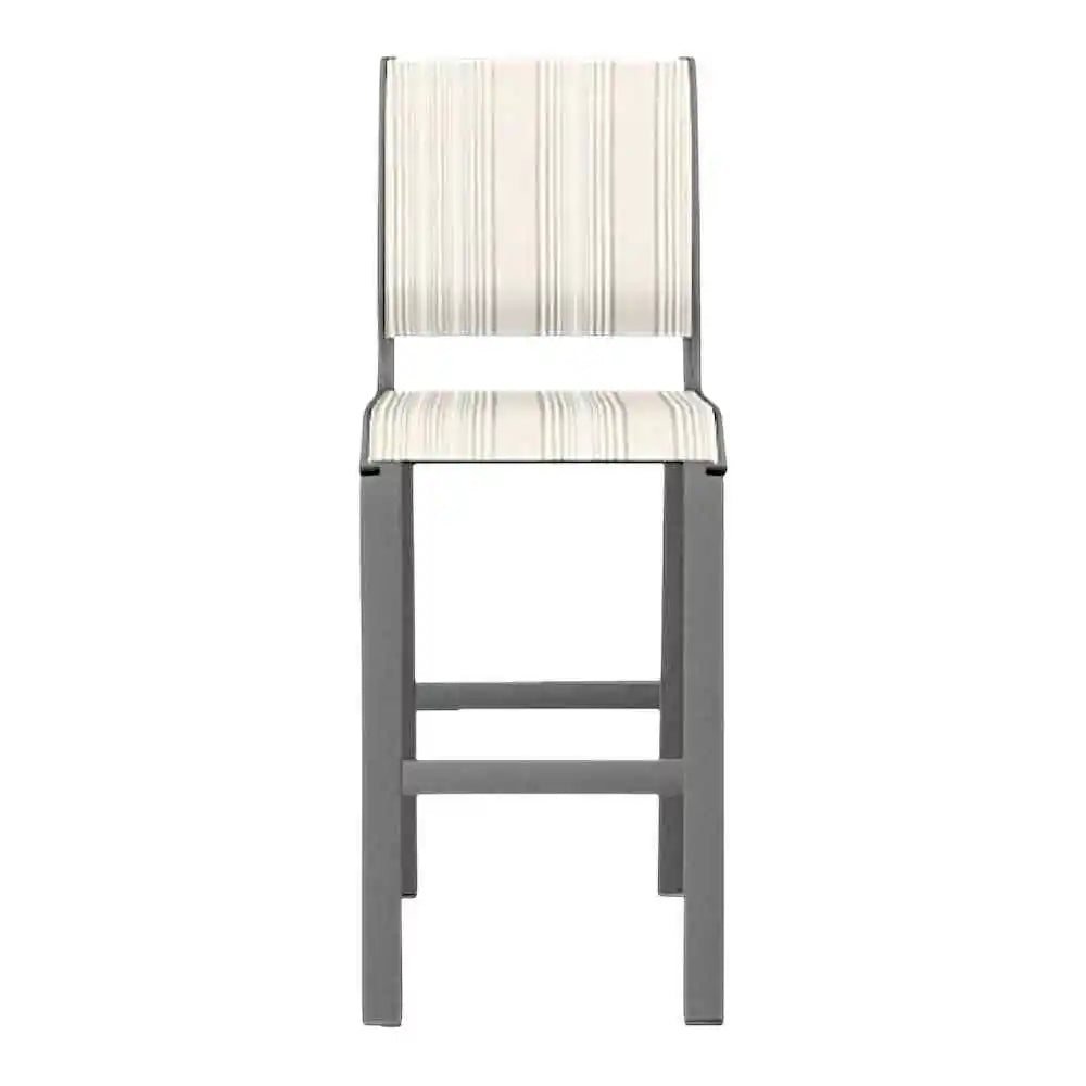 Aruba II Sling Bar Height Armless Chair