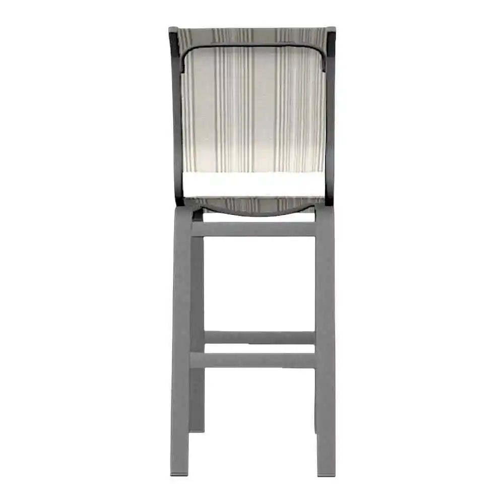 Aruba II Sling Bar Height Armless Chair