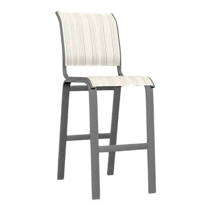 Aruba II Sling Bar Height Armless Chair