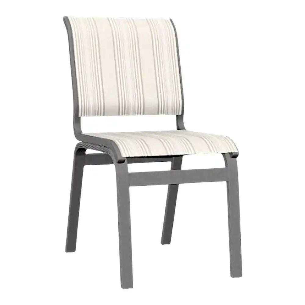 Aruba II Sling Dining Height Outrdoor Armless Chair