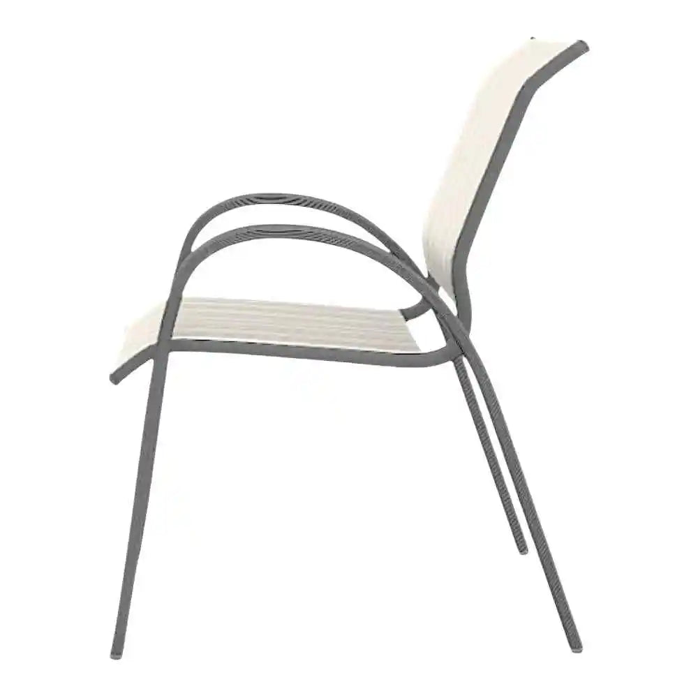 Aruba II Sling Dining Height Stacking Cafe Chair