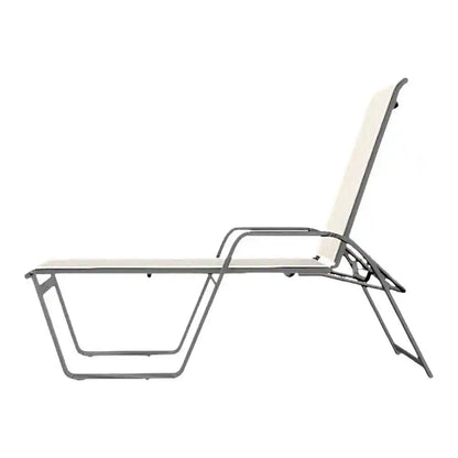 Aruba II Sling Lay-flat Stacking Chaise