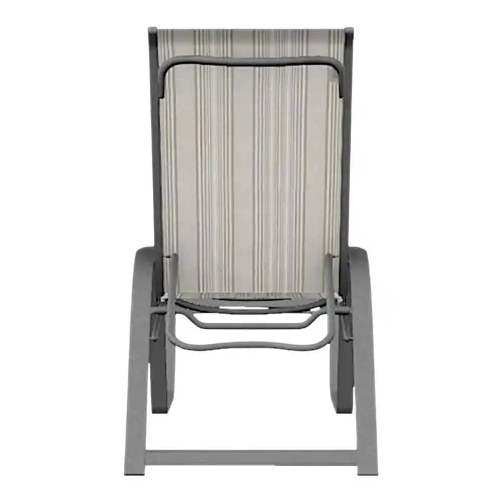 Aruba II Sling Lay-flat Stacking Chaise