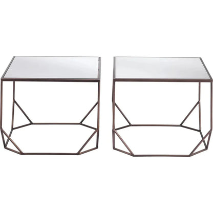 Arzon Coffee Table Set (2-Piece) Bronze