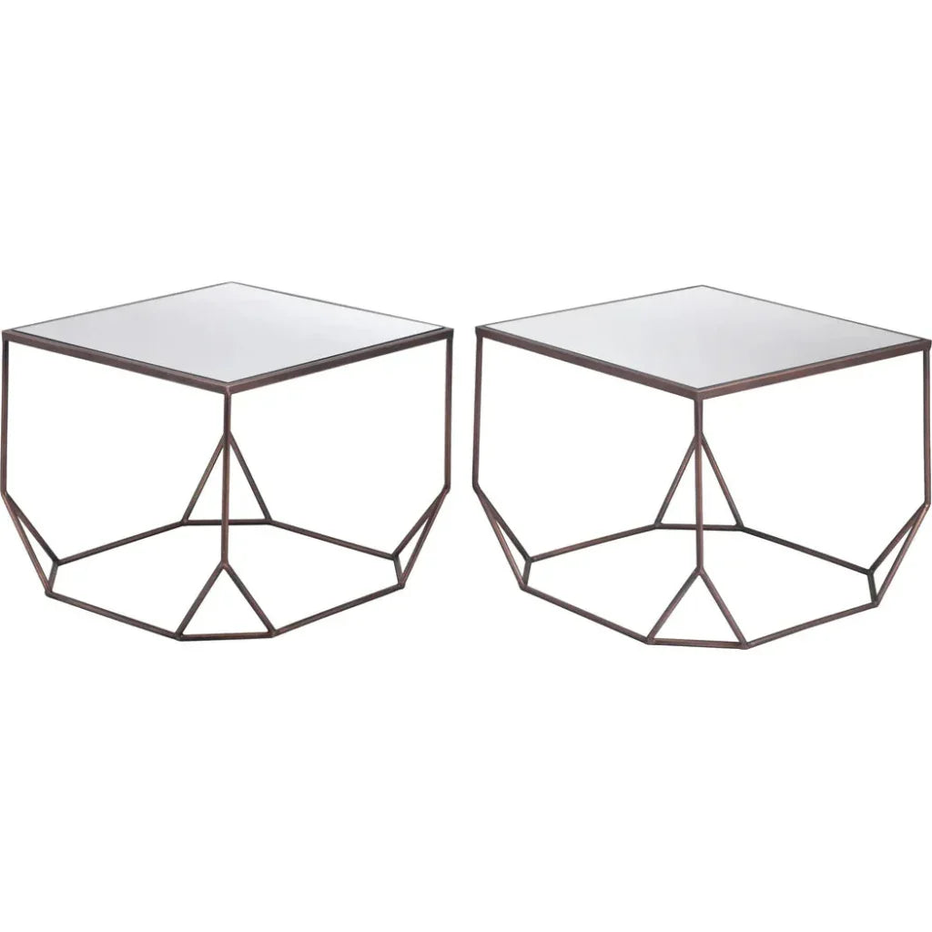 Arzon Coffee Table Set (2-Piece) Bronze
