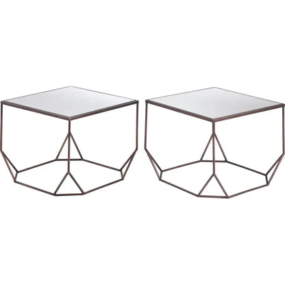 Arzon Coffee Table Set (2-Piece) Bronze